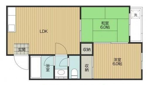 田中ビルの物件間取画像