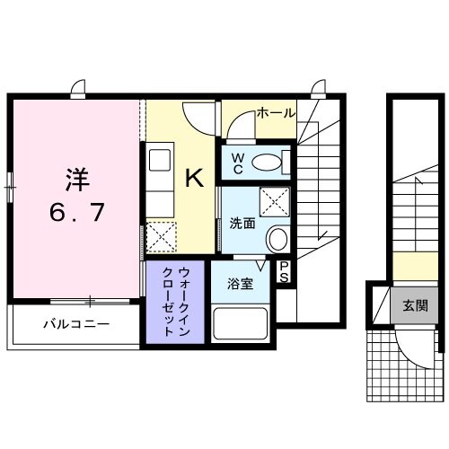 エステート　柴崎　第二の物件間取画像