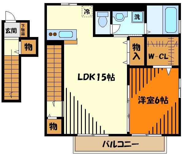 エトワールみなみ野1の物件間取画像