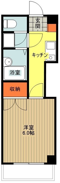 北八マンションの物件間取画像