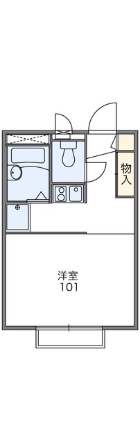 レオパレスＷＩＴＨの物件間取画像