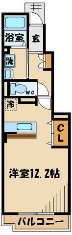 メゾンドサンセールＣの物件間取画像