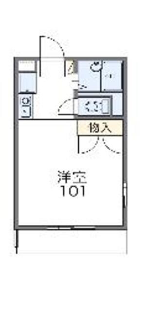 レオパレスＴＡＭＡの物件間取画像