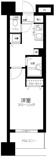 スカイコート八王子第５の物件間取画像