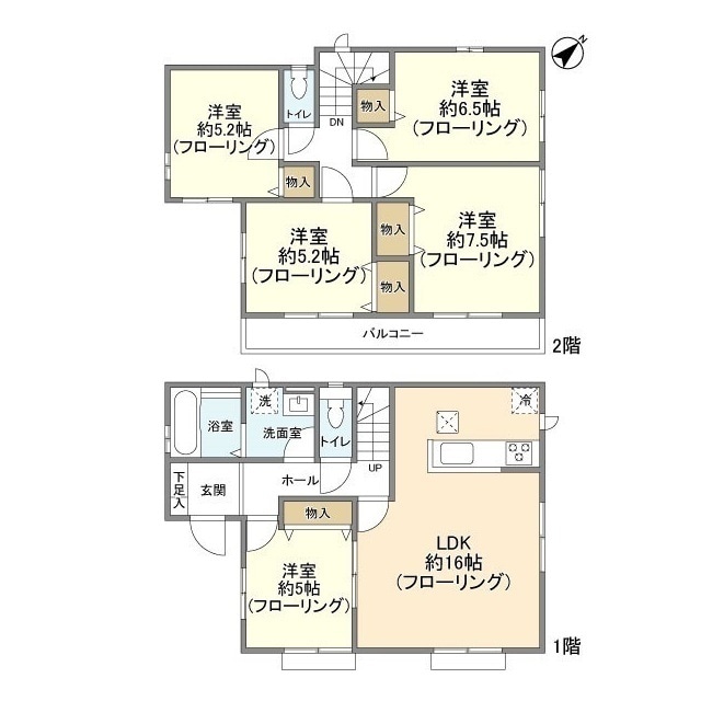 Ｋｏｌｅｔ八王子恩方＃０５の物件間取画像