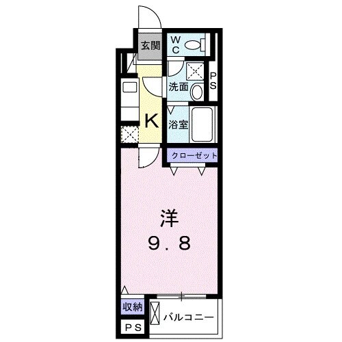 ソレイユの物件間取画像