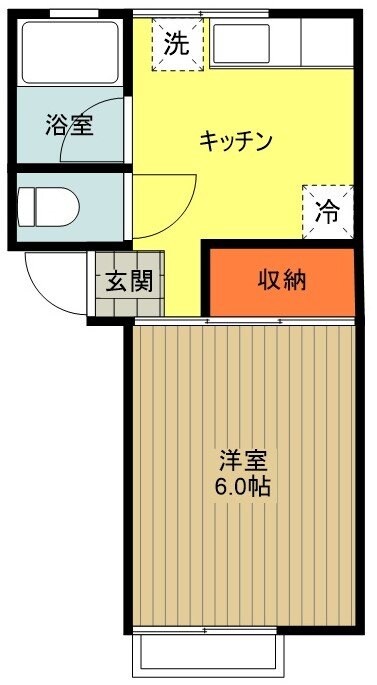 サンワード八王子の物件間取画像