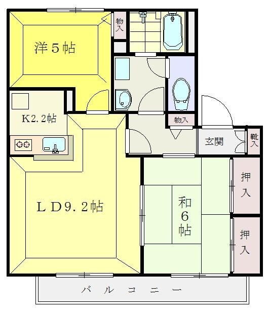 グランメールＫの物件間取画像