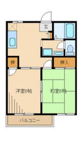 モンテベルナの物件間取画像