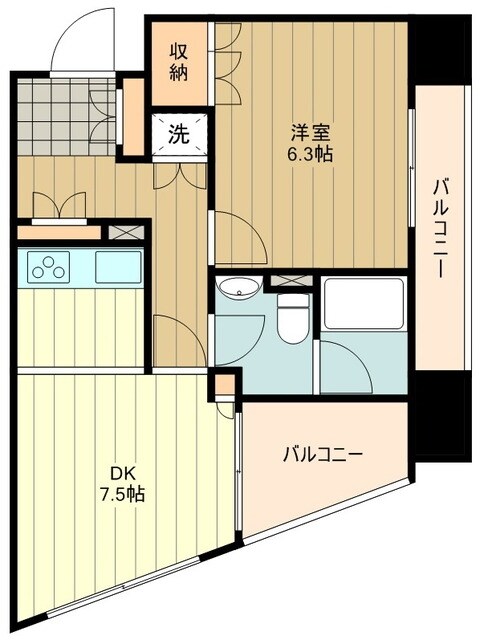 立川高松町パーク・ホームズの物件間取画像