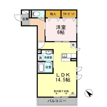 ラフィネの物件間取画像