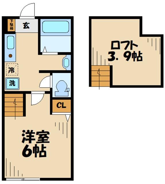 アーバーブルーエコの物件間取画像