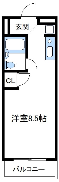 コンフィーコーポの物件間取画像