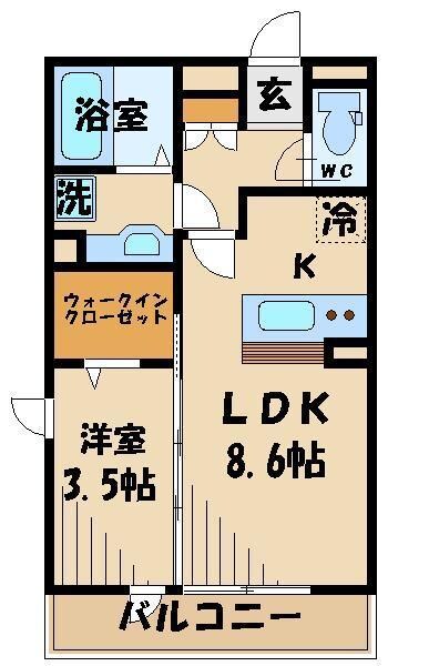 ルミエールの物件間取画像