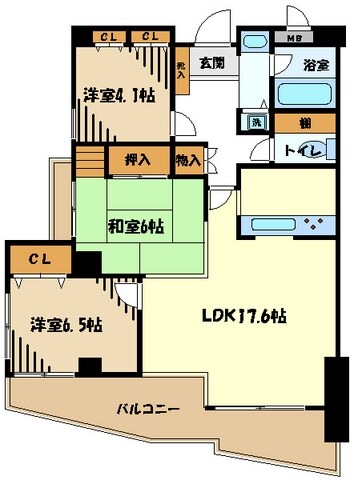 Gleason Gardenの物件間取画像
