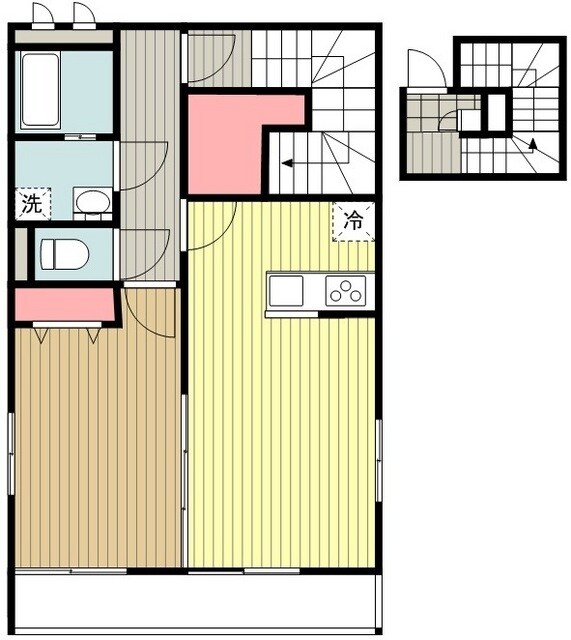リブリ・山田の物件間取画像