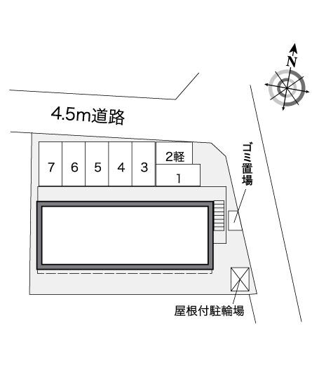 レオパレスシャトルＮＯＪＩＭＡの物件内観写真