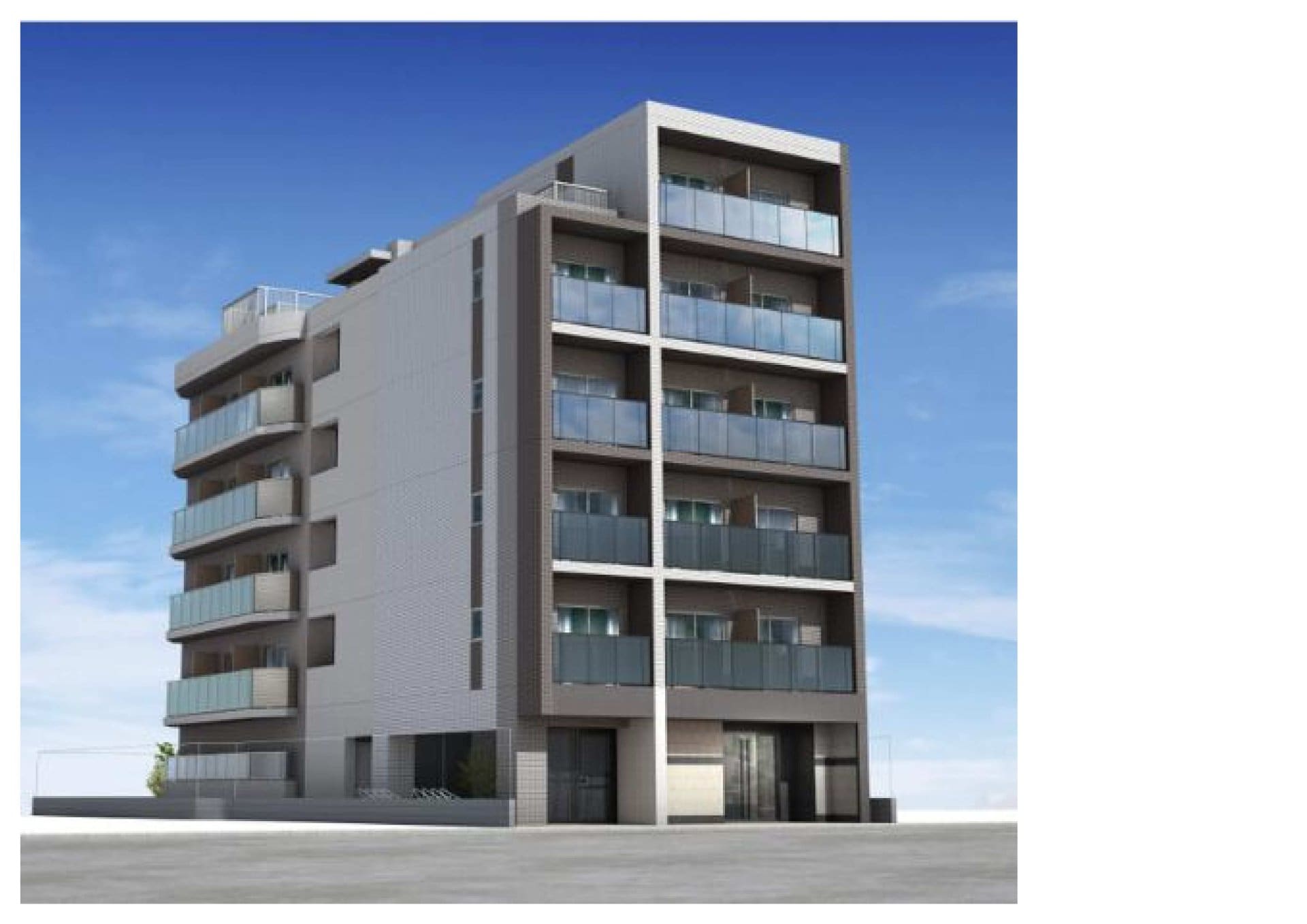 ティモーネプレミアム立川の物件外観写真