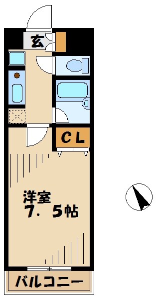 物件間取画像
