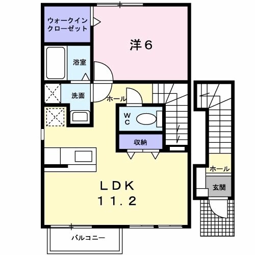 カーサ　ミニヨンの物件間取画像