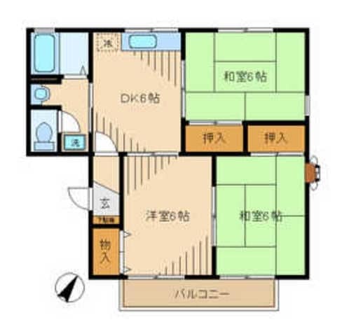 グレースの物件間取画像