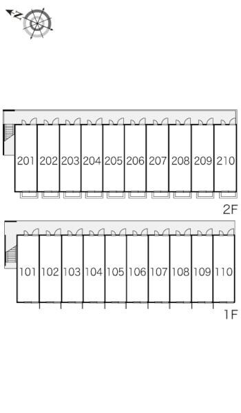 レオパレスブルーメハイム高田の物件内観写真