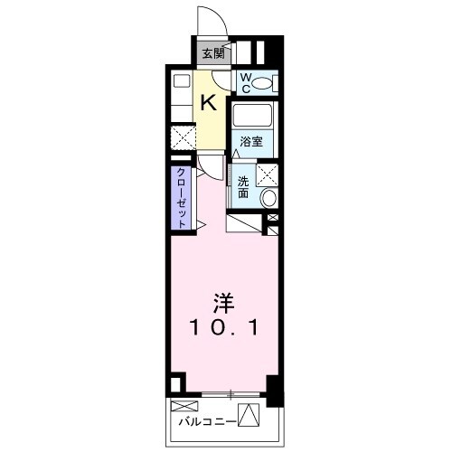 ラピスラズリの物件間取画像