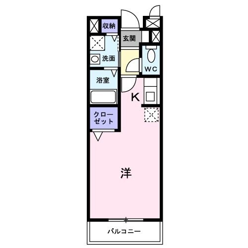 ホープヒルズの物件間取画像