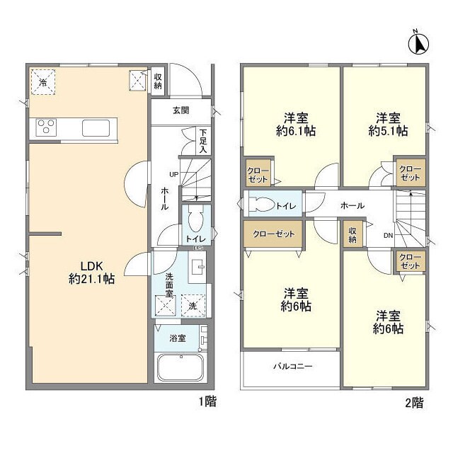 Kolet我孫子の物件間取画像