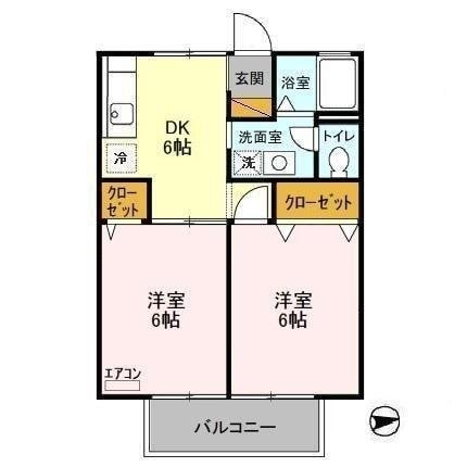 ロイヤルヒルズ東山の物件間取画像