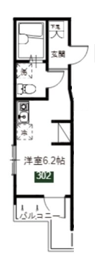 メルディアみのり台の物件間取画像