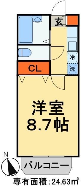 物件間取画像