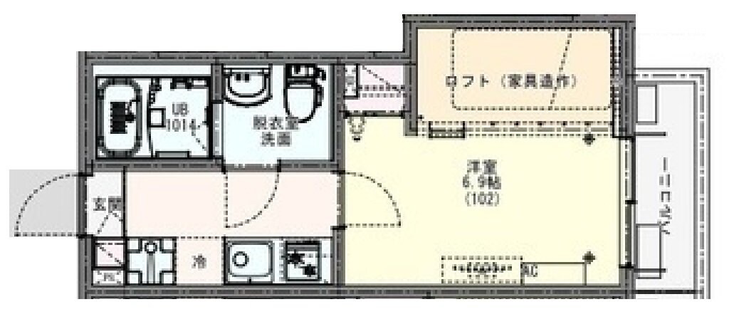 KLEIS馬橋IIの物件間取画像