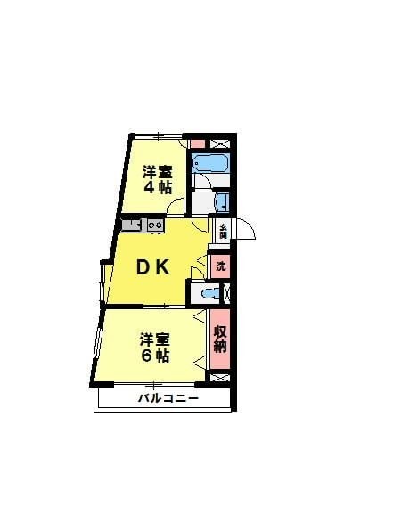 サンベント明原の物件間取画像