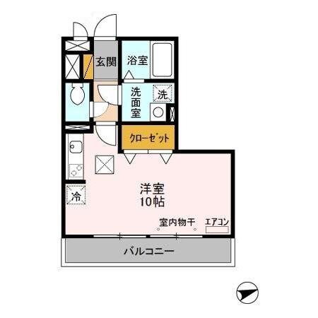 プレミエールあけぼのの物件間取画像