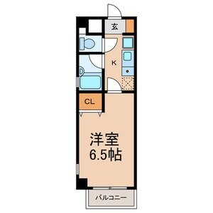 ラ・メゾンＭ２の物件間取画像