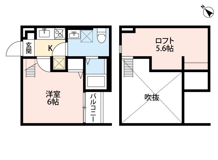 フラッツ柏の物件間取画像