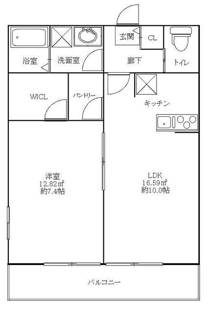 ハイセンチュリーの物件間取画像