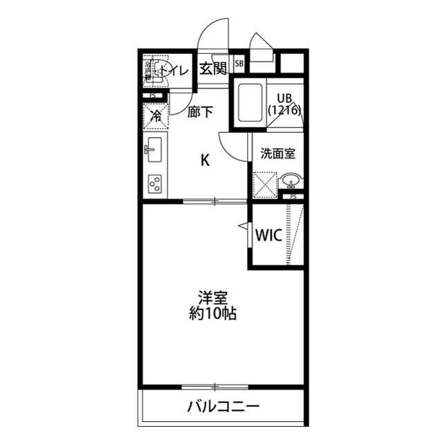 アムールボヌールの物件間取画像