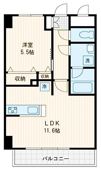 ラシュールフィリアの物件間取画像