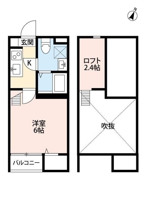 新柏テラスの物件間取画像