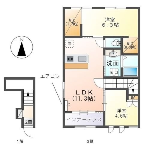 ラーパ　～ｒａｐａ～の物件間取画像