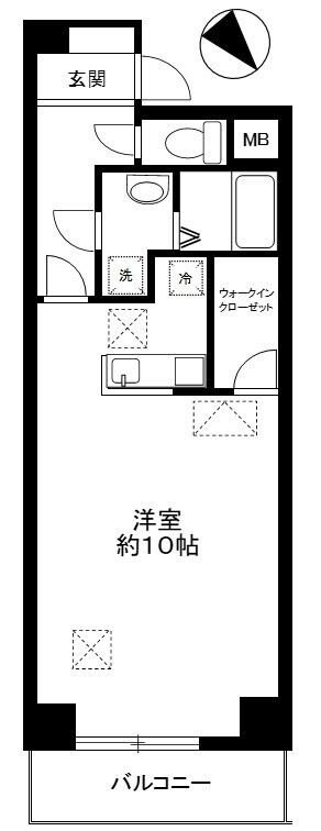 ルネス・フィエスタの物件間取画像