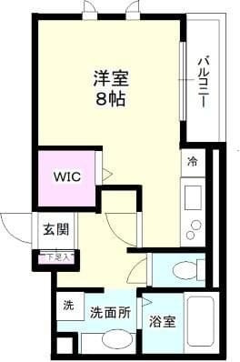 イルミナルの物件間取画像