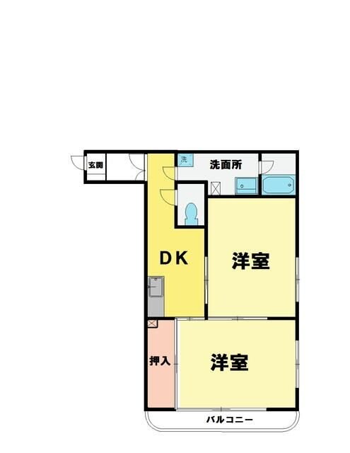 サンベント明原の物件間取画像