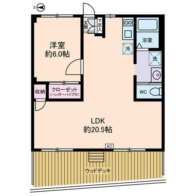 アークス柏の葉の物件間取画像