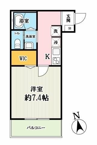 （仮称）キャメル南流山９Ｂの物件間取画像