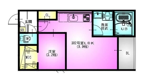 ＲＥＧＡＬＥＳＴ　旭の物件間取画像