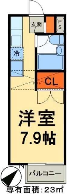 ベビーバードの物件間取画像