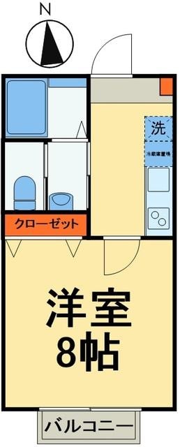 フォーシーズンズ南柏の物件間取画像